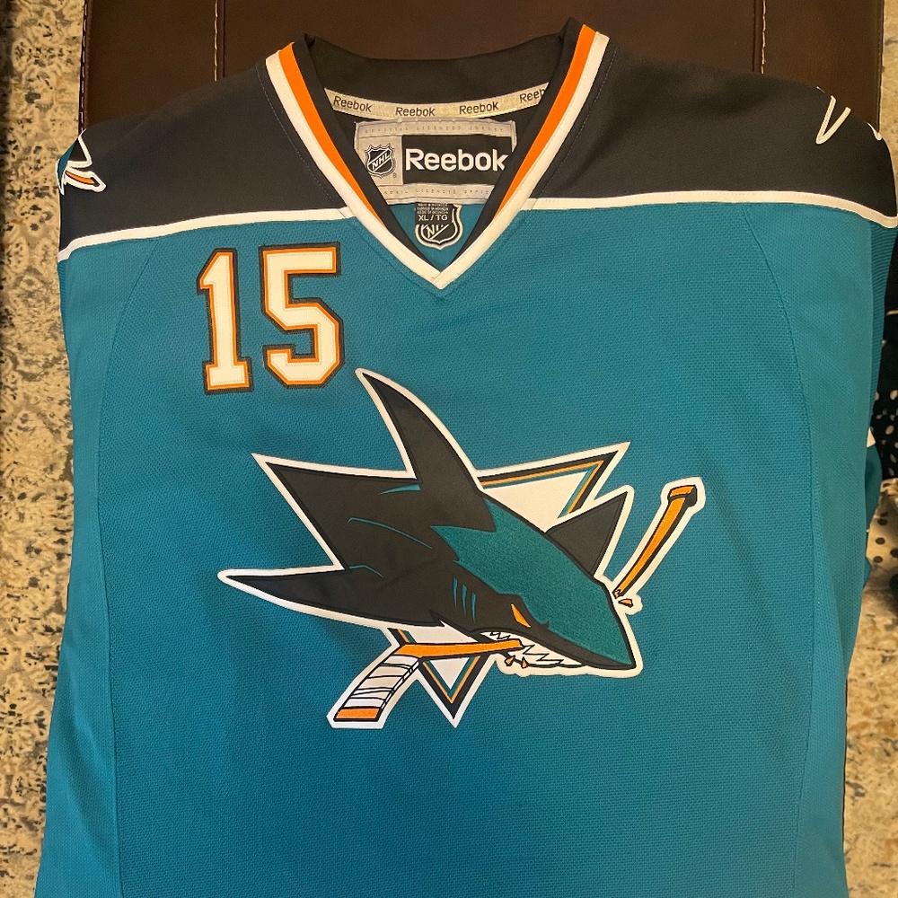 San Jose Sharks Danny Heatley jersey